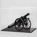 SVENJBB Acrylic Display Case, Large Clear Acrylic Box with Black Base and Lid for Collectibles and Figures, 14.5x11x11 Inch