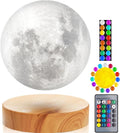 VGAzer Levitating Moon Lamp,Floating Moon lamp,Floating and Spinning in Air Freely with 3D Printing Moon Lamp Has 16 Colors 20 Modes for Unique Christmas Gifts,Room Decor,Office Toys