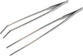 Longjet Kitchen Tongs Metal Tweezers for Cooking - Reptile Feeding Tongs for Gecko, Bearded Dragon, Snake - Long Forceps for Aquarium Plant