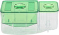 Breeder Box for Fish Tank, Breeding Transparent Aquarium Little Hatching Tanks Double Layer Isolation Hatchery Incubator Injured Small Shrimp Nursery Tank Divider Safe Separation