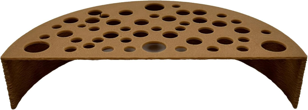 Shrimp Breeding Protector | Shrimp Breeding Cave Aquarium Tunnel | CTWPets (Light Brown)
