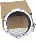 Turbo Air Filter Guard Street Version Grill fits 4" Inlet BLACK 3 in or 4 inch (Black, 4" Turbo Inlet)