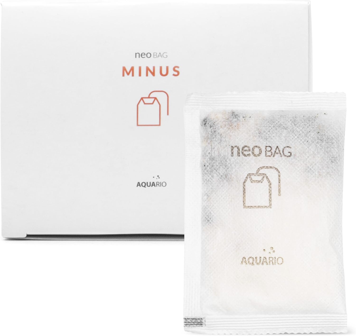 Neo Minus - Aquarium Filter Media - Harmful Negative Ion Adsorption, Phosphate Remover and Nitrate Remover for Aquarium Freshwater, Ideal for Aquatic Habitats - 8-Count Bags