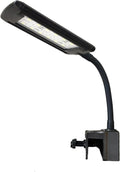 8W Clip-On Aquarium Light - White/Blue/Red,5 Brightness Levels,Timer (3/6/12H)