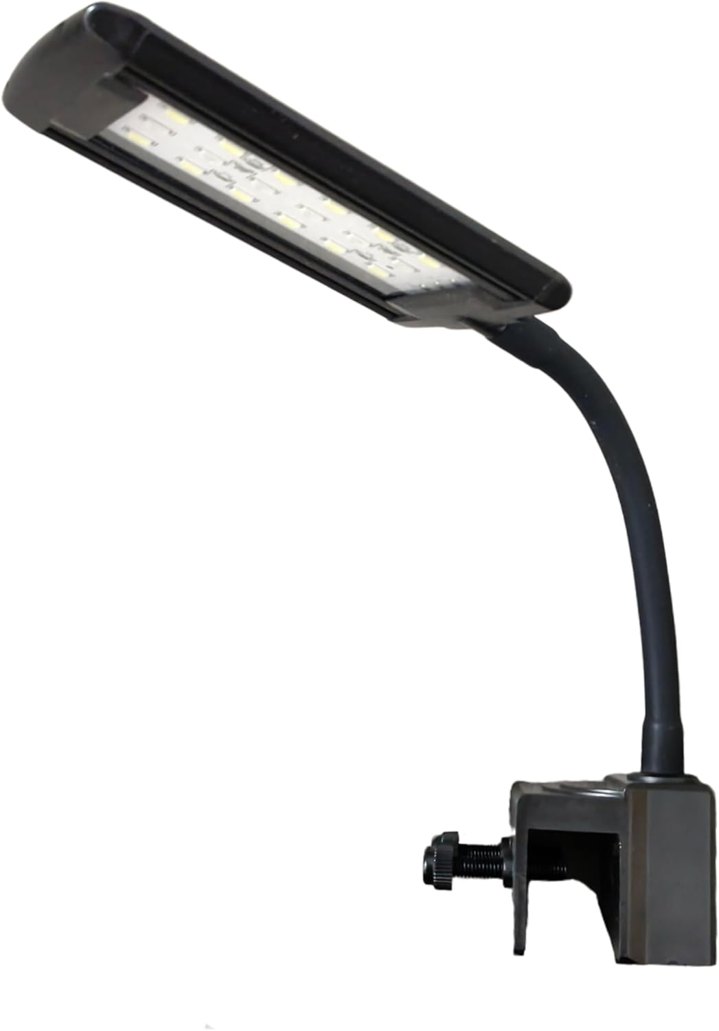 8W Clip-On Aquarium Light - White/Blue/Red,5 Brightness Levels,Timer (3/6/12H)