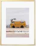 Fun Memories 11x14 Metal Picture Frame- 11x14 Aluminum Photo Frames with 8x10 Mat, High-Definition Plexiglass Front, and Hanging Hardware - Ideal for Wall or Tabletop Display (Gold, Pack of 1)