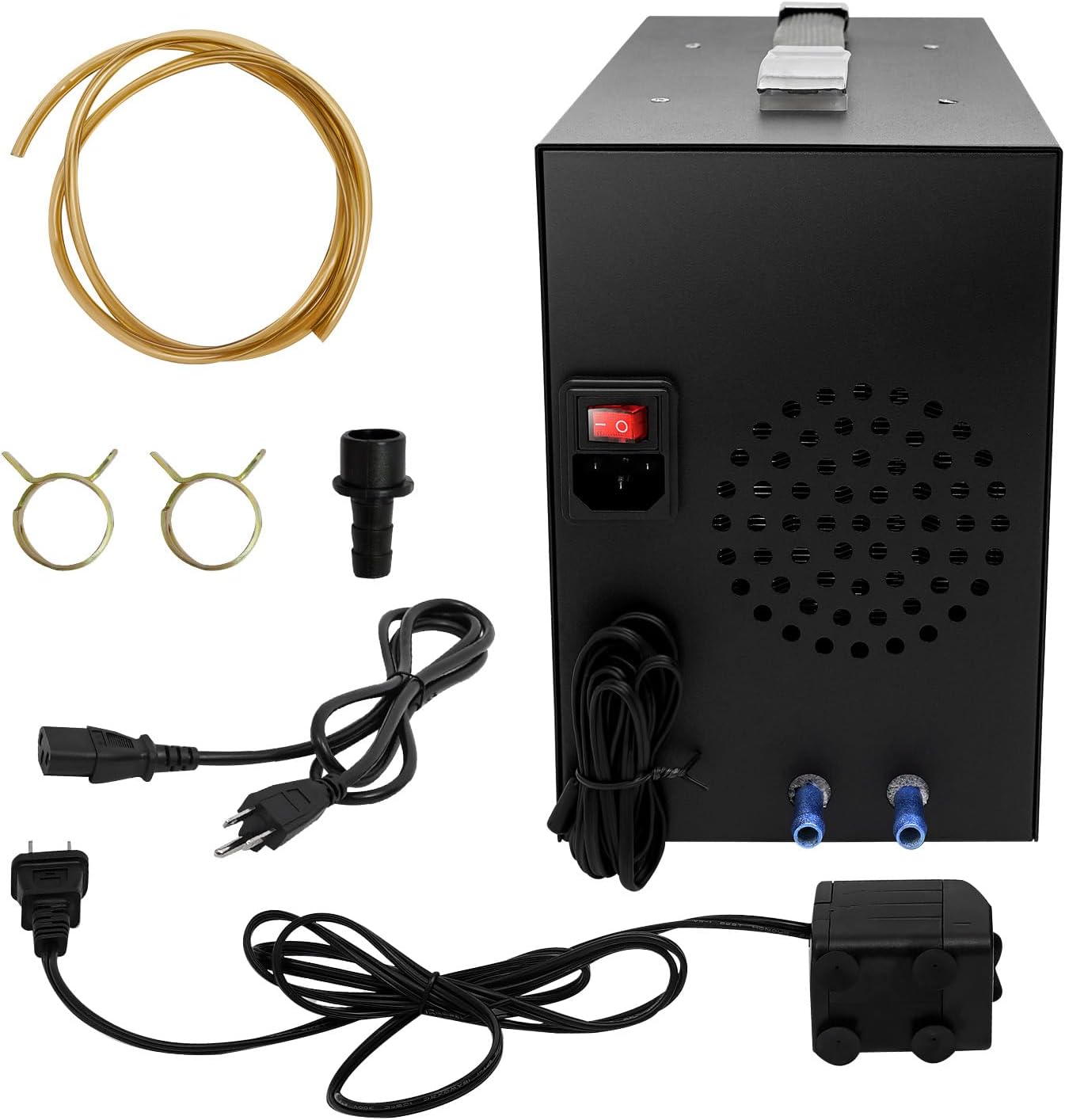 Aquarium Chiller, 60L Fish Tank Water Cooler, Temperature Adjustable, Aquarium Water Chiller for Home Fish Shrimp Breeding Aquaculture. (60L)