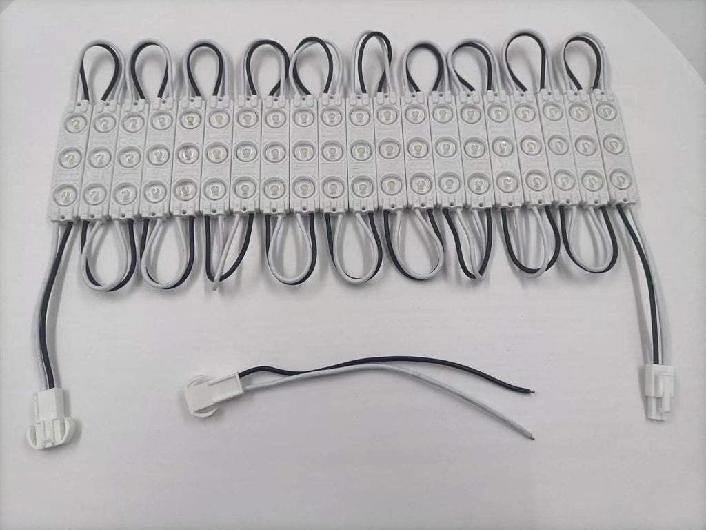 110V AC LED Module 6500K White 1.5W for Letter Lightbox Advertising Signs with Tape Adhesive Backside (200pcs pack)