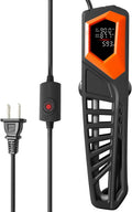 HITOP 800W Titanium Aquarium Heater - with External Controller Submersible Heater for Large Fish Tank up to 250 Gallon, Shatterproof Heater for Fish or Turtle Saltwater and Fresh Water