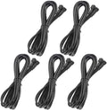 Pack of 5, FVTLED 1m 3.28ft 5Pin Extension Cable Wire with Male and Female Connectors at Both Ends Only for FVTLED RGBW LED Deck Light