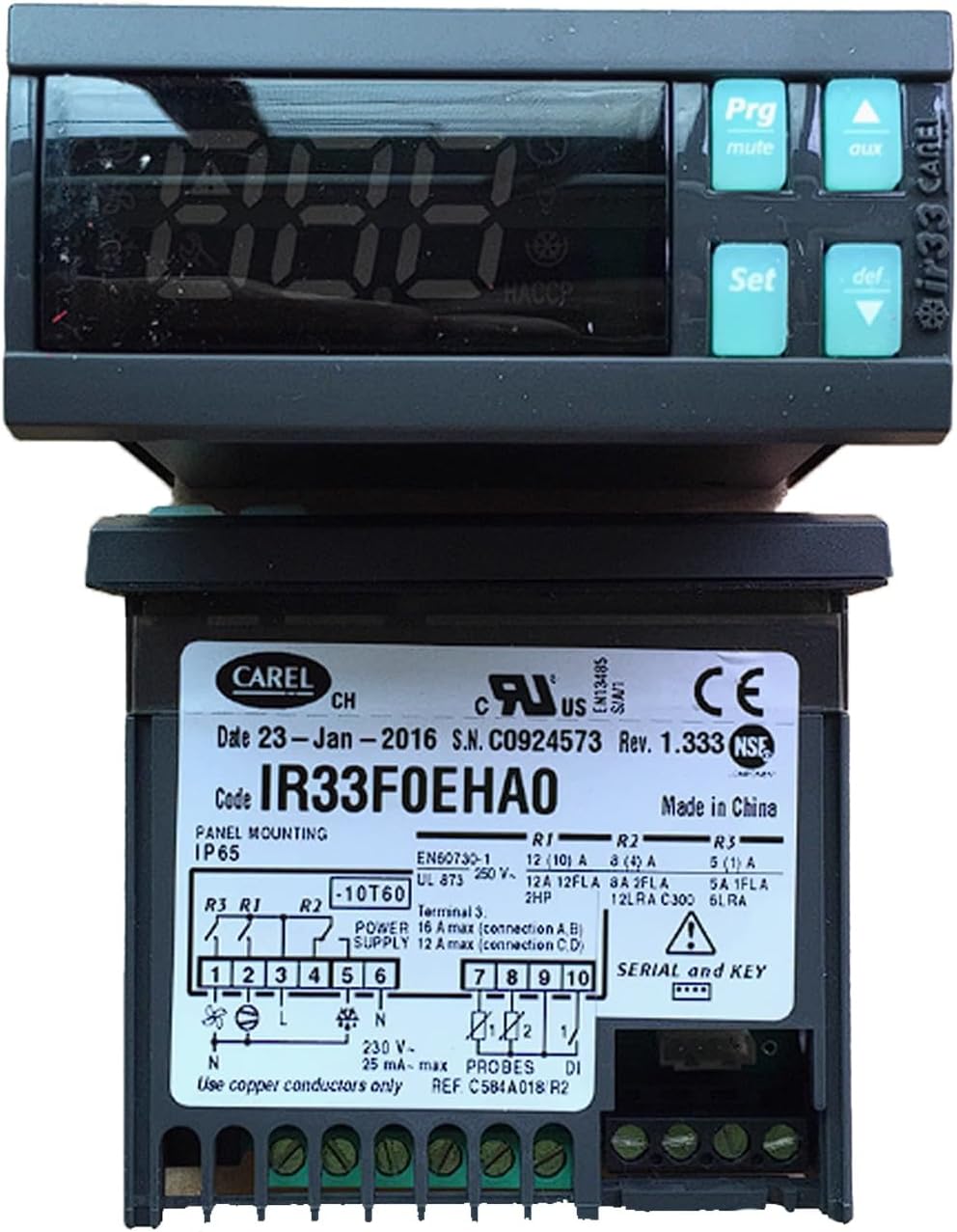 IR33F0EHA0 Temperature Controller 220V, 1PCS