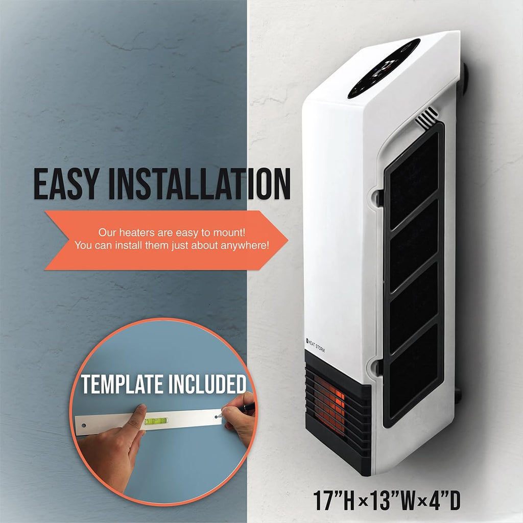 Heat Storm HS-1000-WX-WIFI Infrared Wi-Fi Heater, 1000 Watt