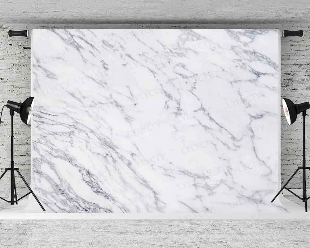 7x5ft Stone Texture Pattern Backdrop Grey White Marble Texture Background for Girls Birthday Party Wedding Party Photography Backgrounds for Photo Studio Props MBLY34