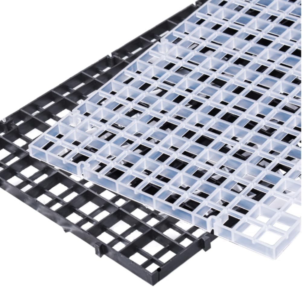 Aquarium Divider, Plastic Egg Crate Divider, Fish Tank Filter Bottom Tray Grid, Isolation Board Partition Net Pane Separator