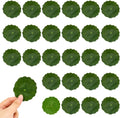 30PCS Artificial Water Lily Leaves,Small Realistic Floating Water Lily Pads, Pond Plant Lotus Leaves Suitable for Fish Tank,Terraces,Pool,Aquarium Decoration(2.56inch)
