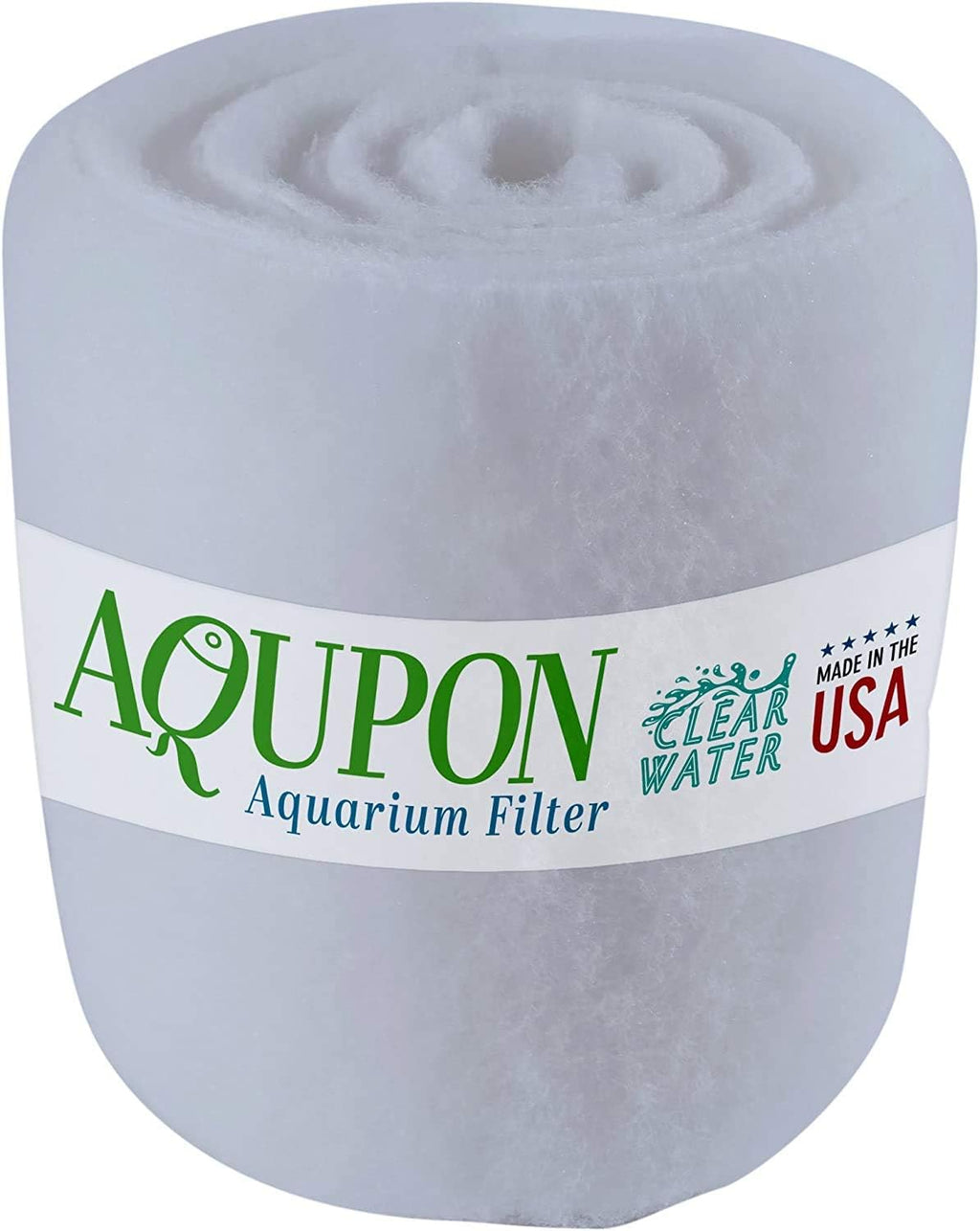 Aquarium Filter Media Pad - Cut to Fit Roll (Dye-Free/Blue Bonded) 0.75 Inch Thickness (4ft, Dye-Free)