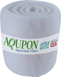 Aquarium Filter Media Pad - Cut to Fit Roll (Dye-Free/Blue Bonded) 0.75 Inch Thickness (4ft, Dye-Free)