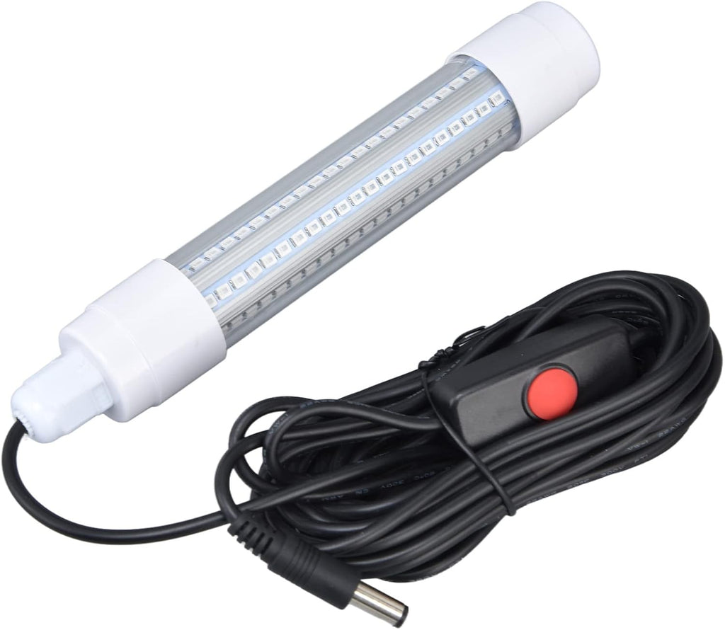 Keenso Fishing Light 126 LED IP68 1000 Lm Submersible Night Fish Finder Lamp for Underwater Lighting