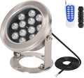 JSN&PC LED Underwater Lights 36W RGB Color 12V AC Pond Light for Party Swimming Pool Home Garden Fountain Water Rockery Grass Land