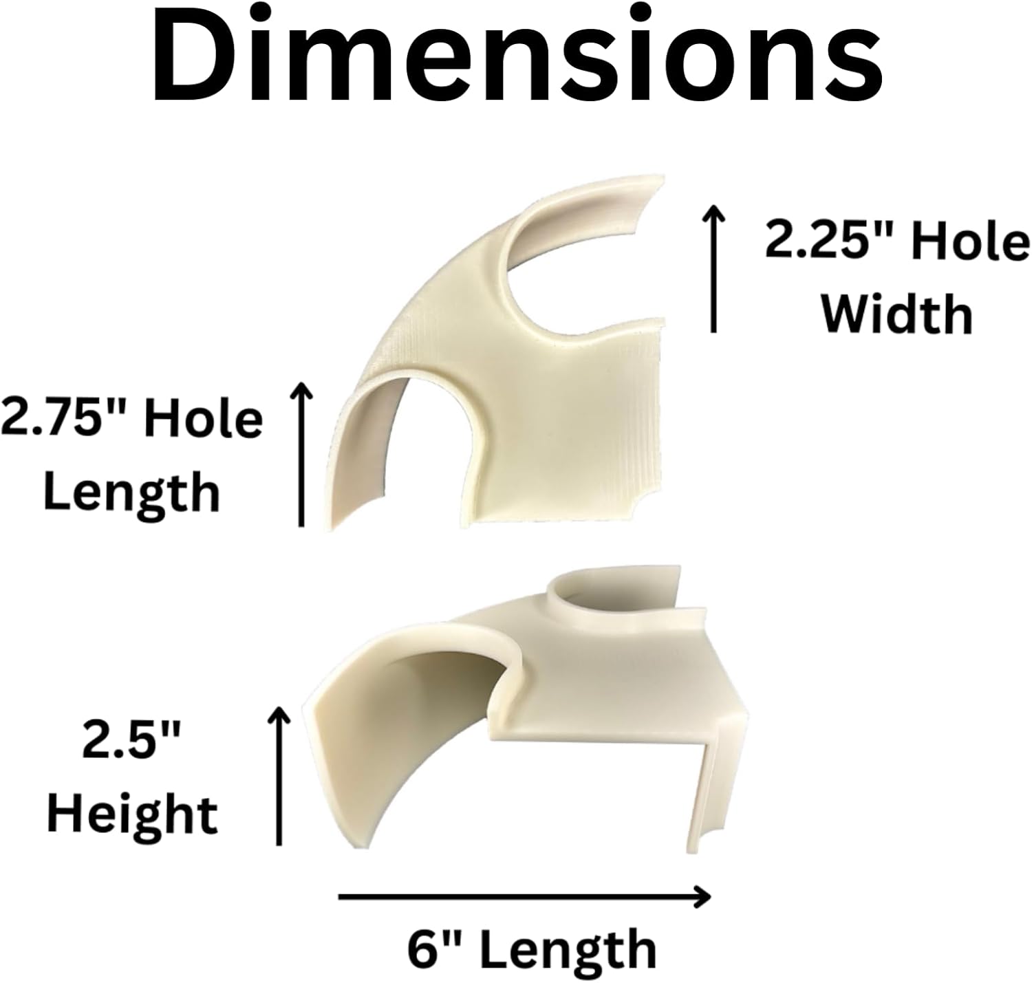 Aquarium Underground Two Hole Corner Cave | Viewing Fish & Shrimp Tunnel | Fish Tank Undergravel Hide Decor Decoration Hideout Perfect For Corydora Catfish, Kuhli Loach, Pleco, Betta Fish (White)