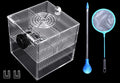 Magnetic Fish Breeder Box for Isolation Boxes (4.71 Inch with 2 Divider（Sealed Bottom Version）)