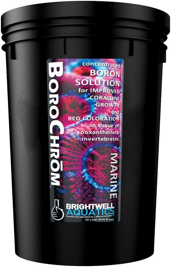 Brightwell Aquatics BoroChrom - Concentrated Boron Solution for Coralline Growth and Red Coloration