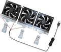 Small Aquarium Chiller Fan Cooling Fans for Aquariums Quiet Temperature Control Fish Tanks Cooling Fan