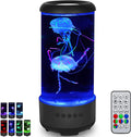 Jellyfish Lamp with Bluetooth White Noise Sound, 7-Color Changing Light with 5 Levels Brightness Jellyfish Aquarium Bubble lamp for Relaxing Decorating Gift Lamps for Adults and Kids