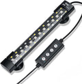 hygger 24/7 Mode Submersible Aquarium LED Light, Full Spectrum Hidden Fish Tank Light with 3 Rows Beads 7 Colors Auto On Off Sunrise-Daylight-Moonlight, Adjustable Timer Brightness 6W