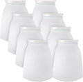 Jecery 16 Pack Ring Filter Socks 200 μm Aquarium Filter Bags Aquarium Socks for Tank Sump Saltwater Freshwater(12 × 7 inches)