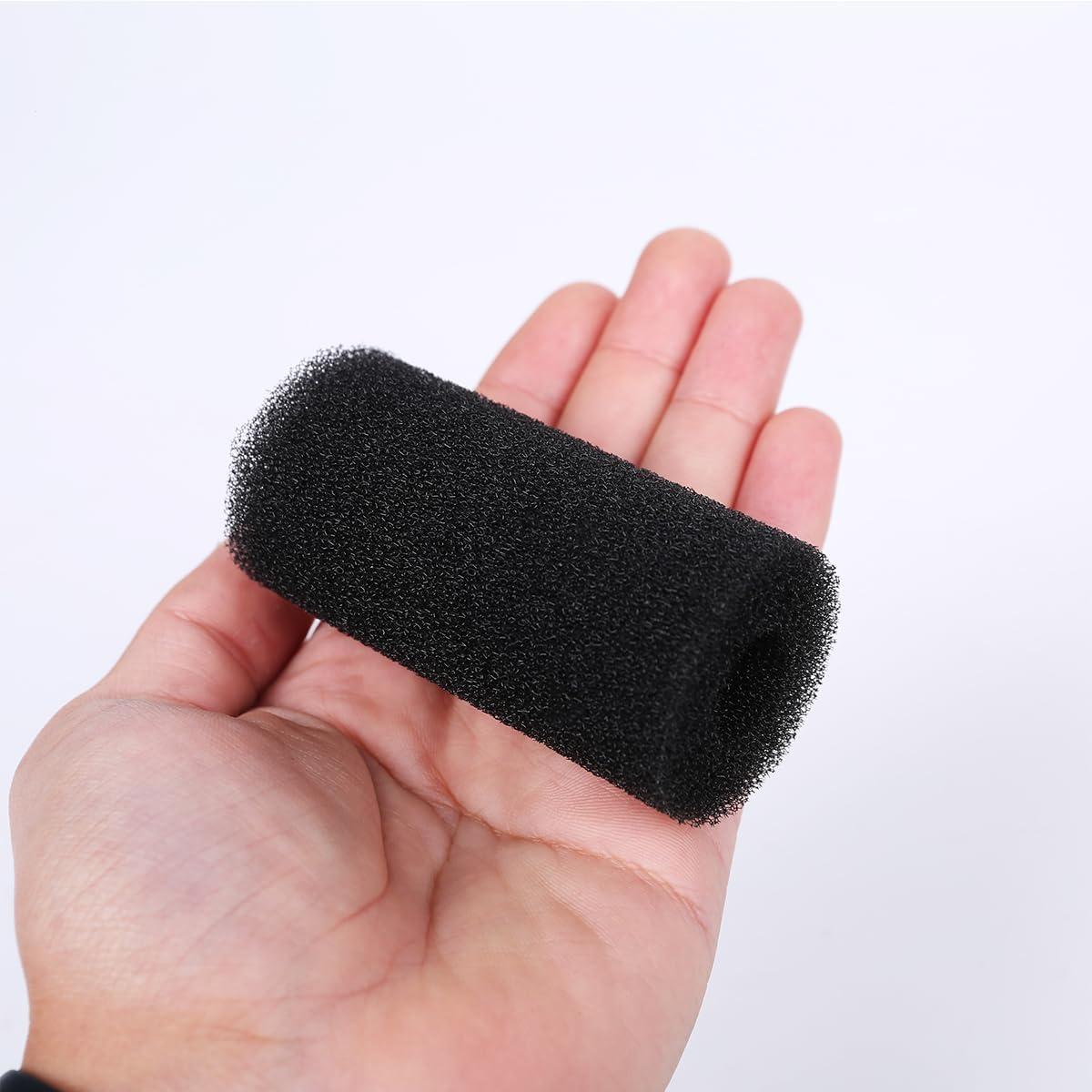 8 Pack Pre-Filter Sponge Aquarium Pre Filter Foam Rolls 0.6” Intake Replacement Sponges for Fish Tank Filter Accessories (1.6''Dx3.1''Hx0.6''Intake)