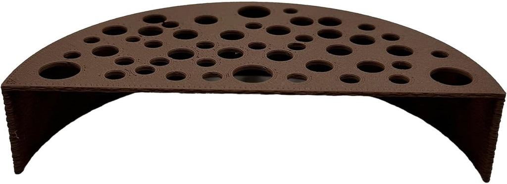 Shrimp Breeding Protector | Shrimp Breeding Cave Aquarium Tunnel | CTWPets (Brown)