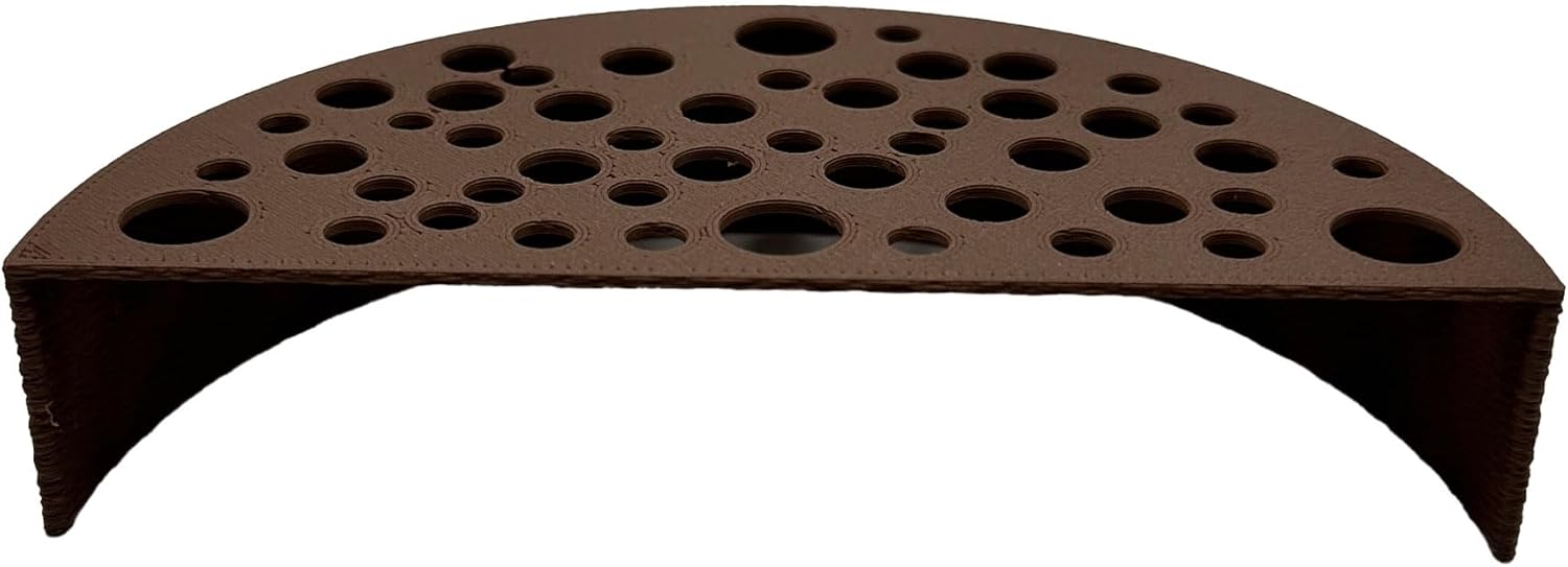 Shrimp Breeding Protector | Shrimp Breeding Cave Aquarium Tunnel | CTWPets (Brown)