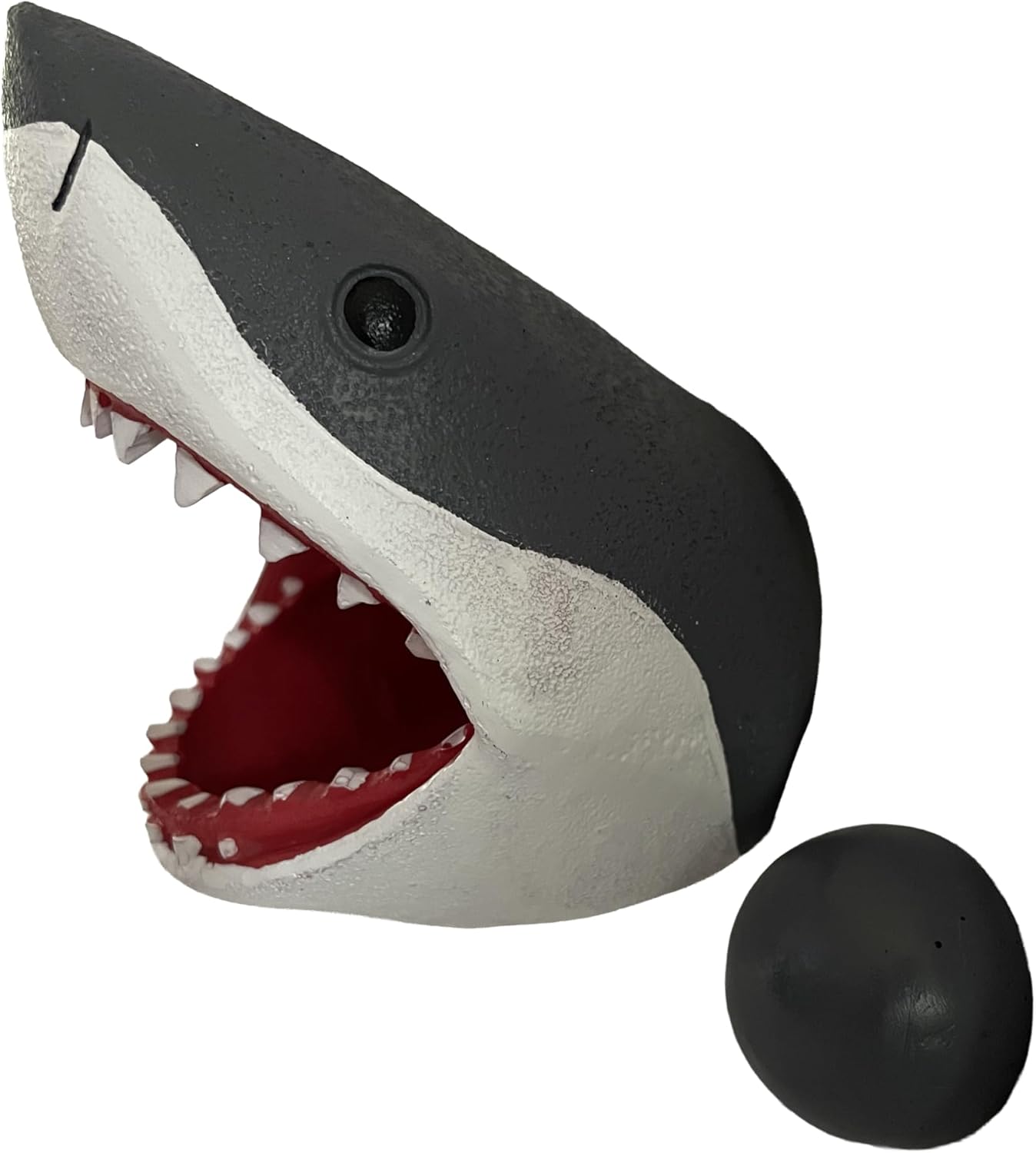 Aquarium Decor Magnetic Great White Shark Ornament – Wall-Mounted Fish Tank Accessory
