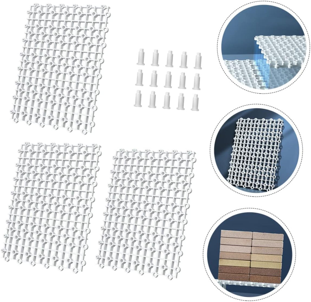 1set Fish Tank Bottom Isolation Tray Aquarium Divider for Breeding Separation Includes Filtering Plates Support