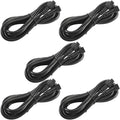 Pack of 5, FVTLED 3m 9.84ft 4Pin Extension Cable Wire with Male and Female Connectors at Both Ends Only for FVTLED RGB Multi-Color LED Deck Light