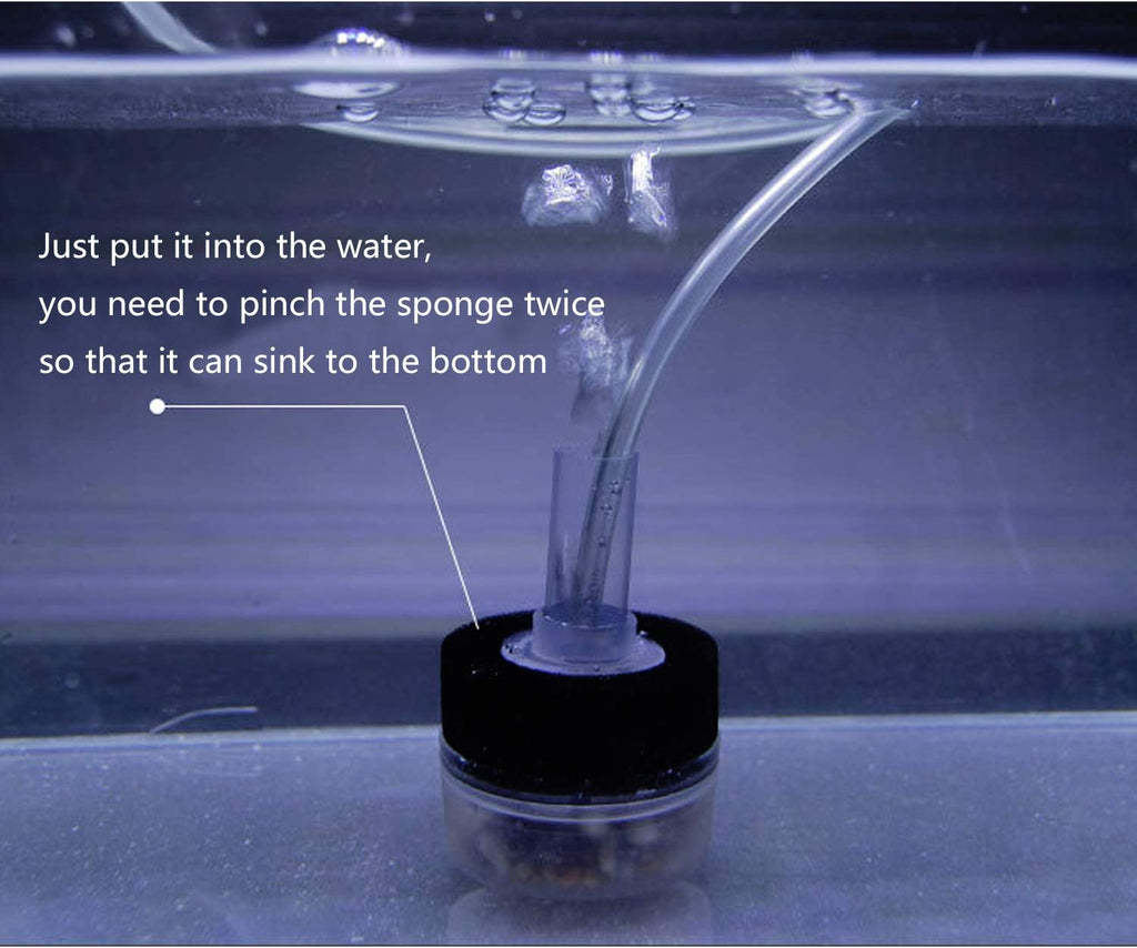 MY MIRONEY Air Driven Filter Sponge Aquarium Filter Pack of 3