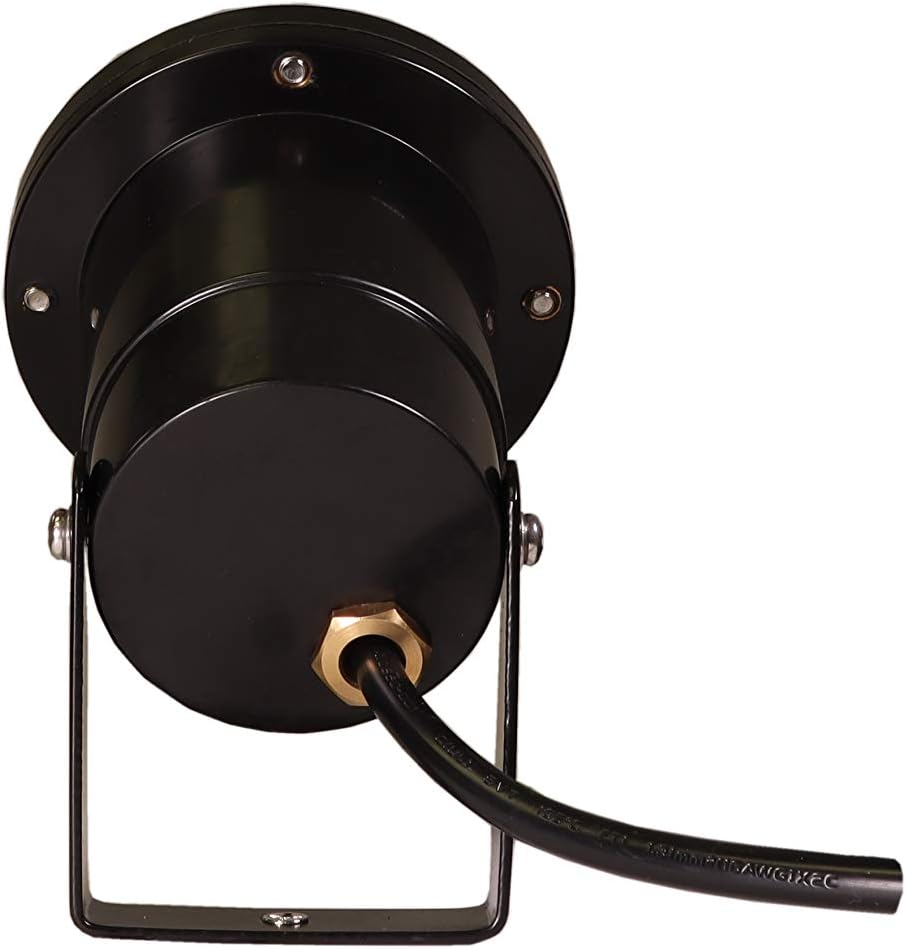 BestPro Lighting Landscape Lighting LED 12V Underwater Pond Garden- Inground Spot Light - Black (6, Watts)