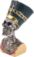 Reptile Tank Ancient Egypt Priest Skull Decorations Aquarium Fish Turtle Lizard Tanks Sculpture Statue Terrarium Egyptian Figurine Décor Collectible Ornament Pet