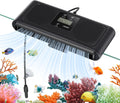 PAIZOO Aquarium Chiller Fan, Fish Tank Cooling Fans Aquarium Cooler with Temperature Probe & LCD Display, Auto Temperature Control & 3 Speed Modes Axolotl Cooler, 6.4W
