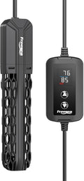FREESEA Aquarium Heater for Fish Tank: 100W/200W/300W/500W Submersible Fish Tank Heater with Over-Temperature and Off-Water Protection for 20-40 Gallon Saltwater and Freshwater