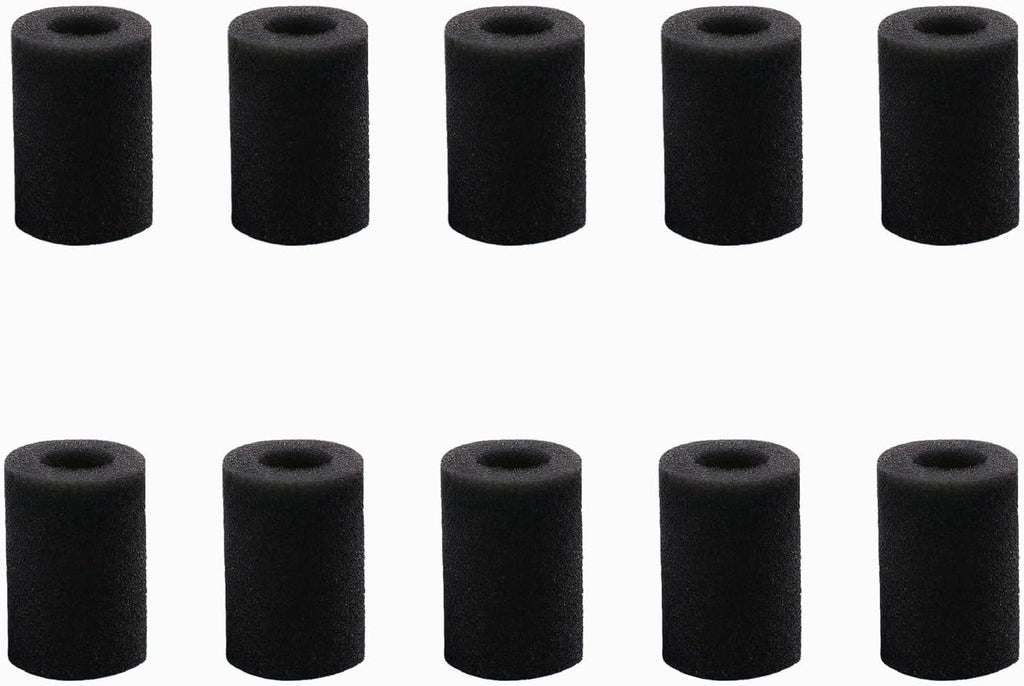 10-Pack Pre-Filter Sponge,for Aquarium Shrimp Fry Fish Tank Filter Intake 0.6 Inch,Filter Intake Guard for Fish Tank, Keeps Small Fish Safe,Replacement Foam Cover