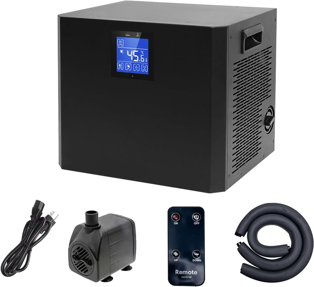 87 Gallon Ice Bath Water Chiller for Cold Plunge Tubs,1/3 HP Water Chiller 87 Gal, with Built-in Filter, Ideal for Ice Bath Pod Cold Therapy Recovery Home Use