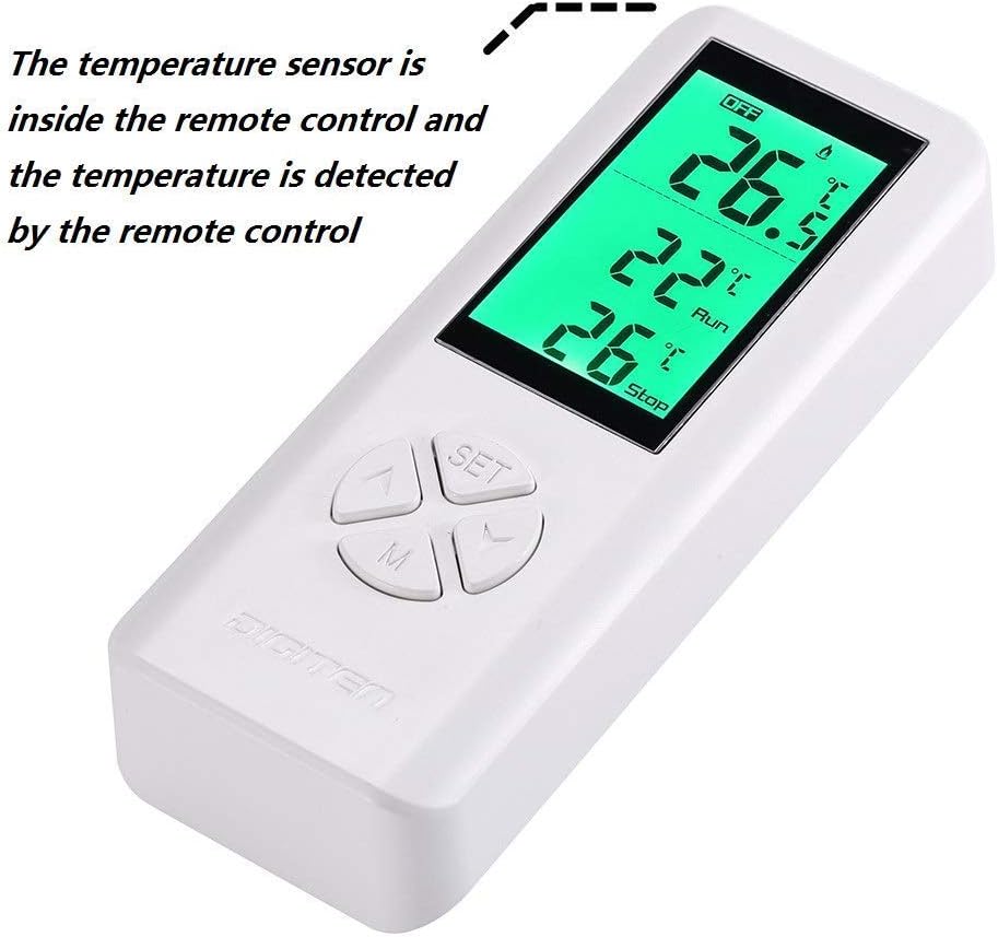 DIGITEN Temperature Controller WTC100 Wireless Thermostat Outlet Temperature Controlled Outlet Programmable Thermostat Controller Wireless Thermostat with Remote Sensor Greenhouse Thermostat