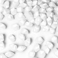 DomeStar 150PCS Fake Ice, White Acrylic Fake Diamonds Vase Filler Plastic Gems Crushed Ice Rocks for Home Table Decorations