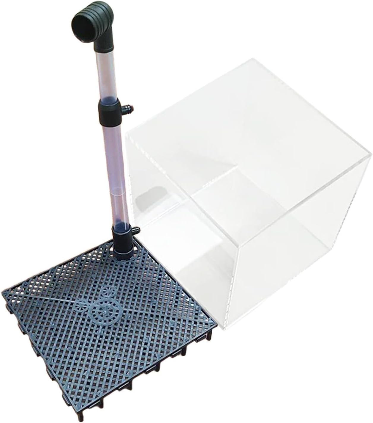 Acrylic Undergravel Box Filtration System Clear