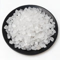 Polished Milky Quartz Crystal Chips 200 Pcs - 0.3" 10 oz Tumbled Stone Chips Crushed Sea Glass Stones Healing Reiki Crystal Making Home Decoration