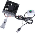 Aquarium Fish Tanks Cooling Fan Systems Chiller Control Reduce Water Temperature Fan Set Coolers Marine Pond Accessories
