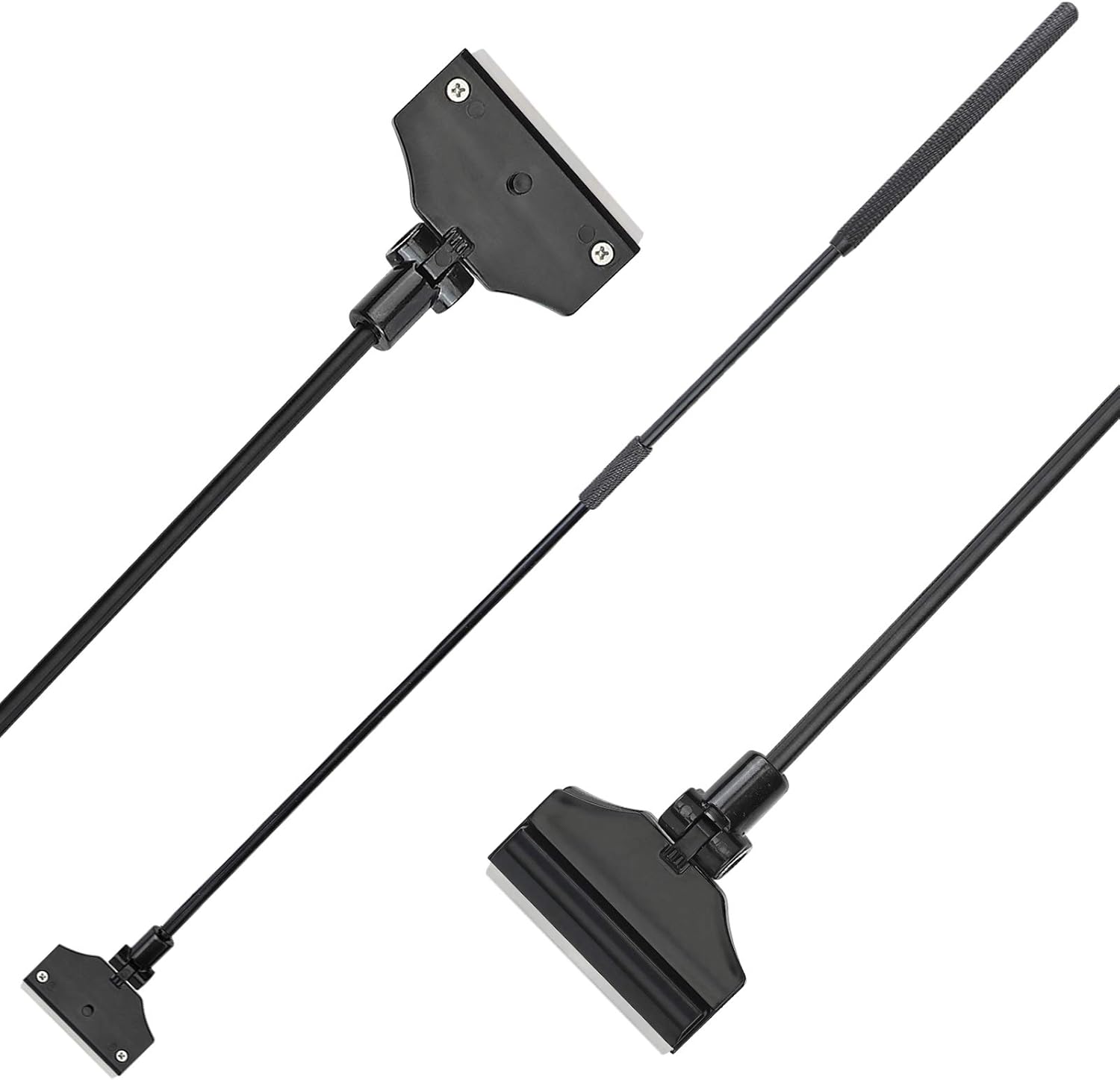 Aquarium Algae Scraper,Aquarium Glass Cleaner,Fish Tank Cleaner, Aquarium Scraper with 10 Blades,26 Inch.