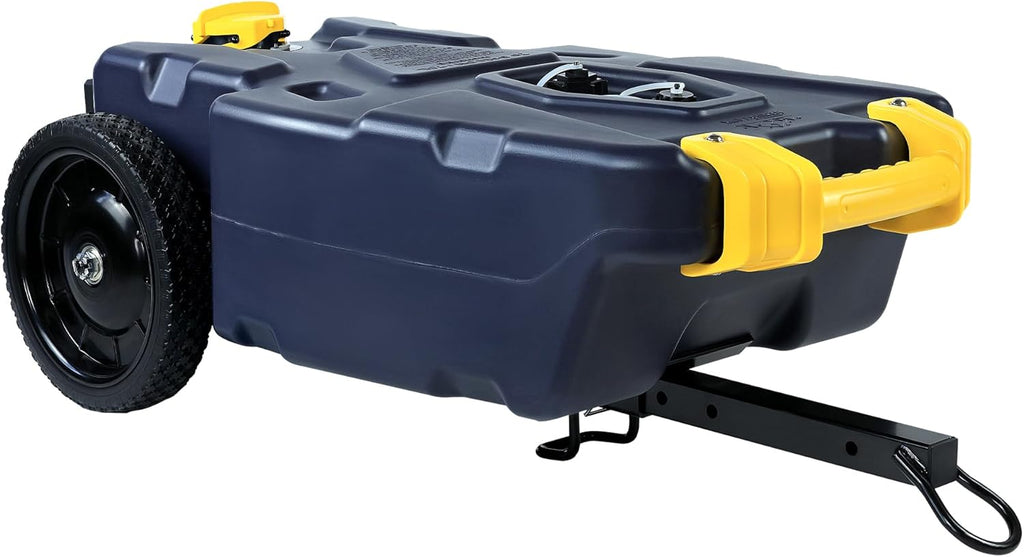 20 Gallon RV Portable Waste Tank 2 Wheel Tote Tank